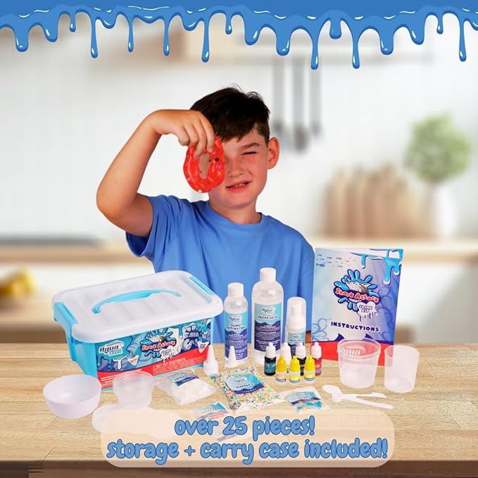 Aqua Endless Summer Shark Attack DIY Slime Kit – Creative STEM Craft with Ocean Adventure Theme