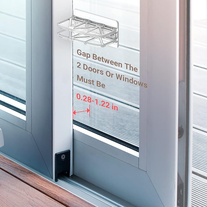 Sliding Door Lock Window Locks - 2 Pack Sliding Glass Door Lock for Child Safety Closet Door Security Locks for Kids Home Security Door Lock Safety Childproof for Inside Flip Door Latches Bar Stopper