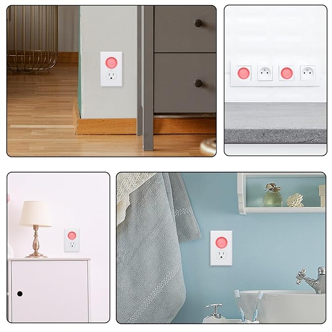 Pure Pink Pattern Outlet Plug Covers Child Proof Electrical Outlets Protector - Wall Socket Protector for Baby Kids- Electrical Insulation