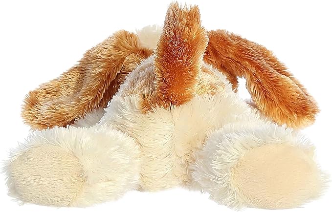 Aurora® Adorable Mini Flopsie™ Scruff™ Stuffed Animal - Mini Companions Ready for Playful Adventures - for Kids All Ages, Toddlers, Adults, and Families - Brown 8 Inches