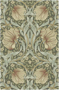 William Morris Pimpernel Flowers 1 Gang Light Switch Cover Vintage Floral Green Botanical Electrical No Device Wall Plate Switchplates Decorative Faceplate for Country Bedroom Home Décor