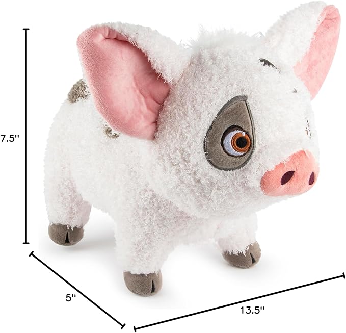 Jay Franco Disney Plush Pillow Buddy - Soft Plushie Stuffed Pillow, White - Pua
