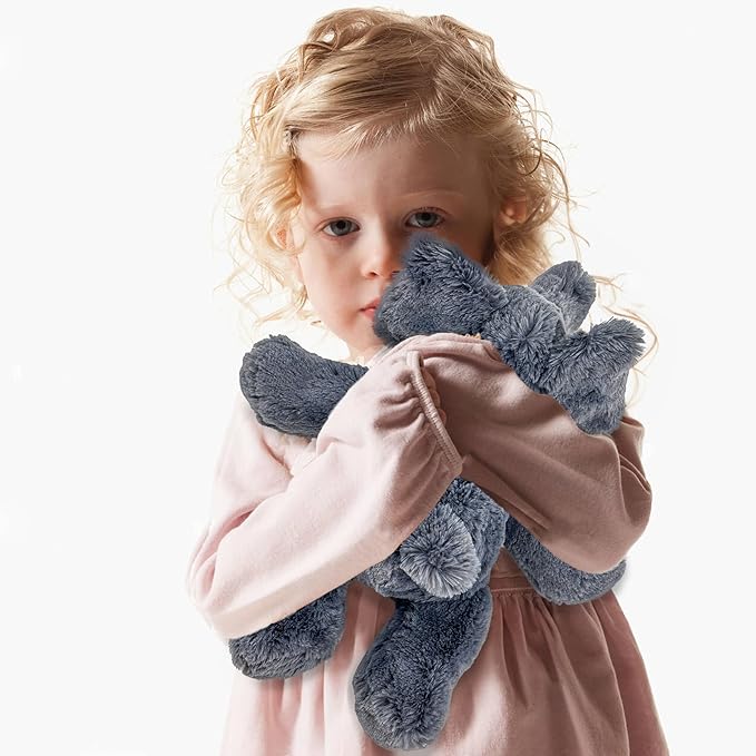 YOUBLEK 20" | 4 Pounds Weighted Stuffed Animals,Sensory Comfort Plush Throw Pillow Toy, Soft for Home & School, Kawaii Plushies Hugging Toy Gifts for Kids & Adults (Elephant, 20 inch 4 Pounds)