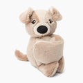 HUGIMALS Hug Babies Charlie the Puppy Cute Mini Plush Stuffed Animal Bracelet for Kids | Soft & Cuddly Portable Comfort Adorable On-The-Go Companion for Travel School & Adventures Ages 2+