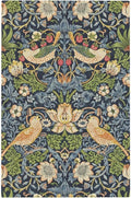 Light Switch Cover Plate Morris Strawberry Thrush Birds Colorful Plants 1 Gang No Device Blank Electrical Wall Plates Faceplate Decorative Switch Plate For Bed Room Living Room Decor