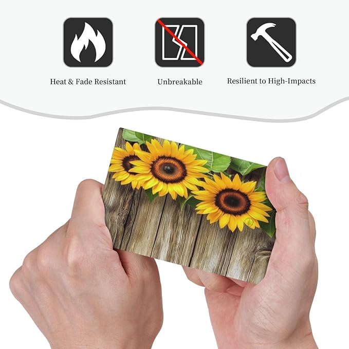 Light Switch Cover Plate Sunflowers Rustic Wood 1 Gang No Device Blank Electrical Wall Plates Faceplate Decorative Switch Plate For Farmhouse Cabin Decor