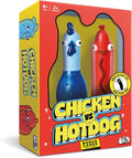 Big Potato Chicken vs Hotdog: Hilarious Party Game | Flippin' Fun for the Kids, Teens and Adults | Like Bottle Flipping But Better | Bonus Content Included