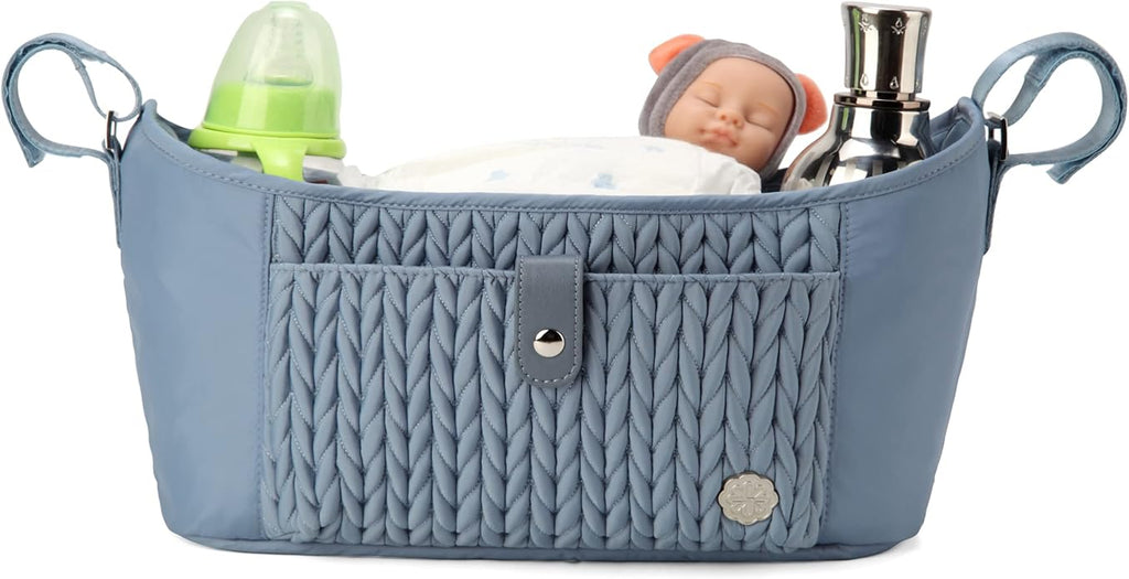 Universal Baby Stroller Organizer,Diaper Caddy Organizer with Adjustable Straps to Fits Nearly Any Strollers | Universal, Adjustable Straps