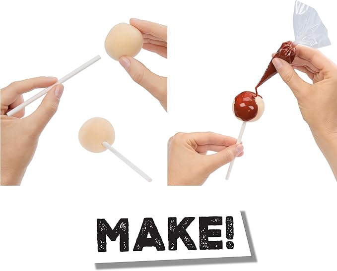 Cake Pop DIY Slime Kit - Unboxing Ingredients to Make, Smash, and Stretch Your Food Slime, Ages 8+