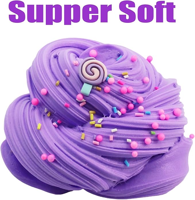 Butter Slime Kit 11 Pack Party Favors for Kids, Colorful Stress Relief Toy for Girls Boys, Easter Filling Stuffers, Christmas Stocking Stuffers