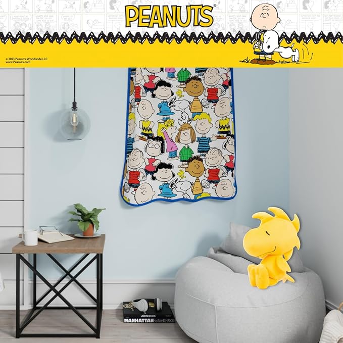 Peanuts Woodstock Plush Cuddly Cuddle Pillow, Super Soft & Cozy, 19" Tall, (Officially Licensed Product) by Franco Collectibles