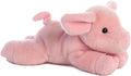 Aurora® Adorable Mini Flopsie™ Pickles Piglet™ Stuffed Animal - Mini Companions Ready for Playful Adventures - for Kids All Ages, Toddlers, Adults, and Families - Pink 9 Inches