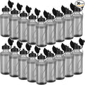 Zubebe 36 Pcs Sports Water Bottles Bulk Squeeze Reusable Bpa-free Plastic Water Bottles End of the Year Gifts Summer Gifts for Students School Travel Hiking Cycling Event Team Gift
