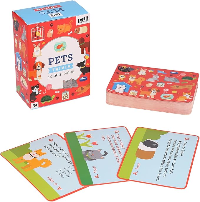 Trivia Cards Pets