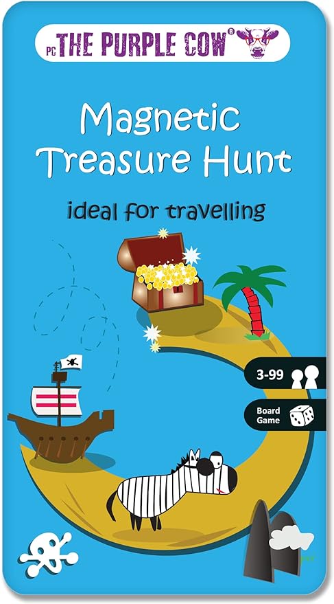 Magnetic Travel Treasure Hunt Game - Car Games , Airplane Games and Quiet Games