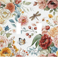 Rustic Style Colorful Peony Butterfly Dragonfly Decorative Switch Plates 2 Gang Double Toggle Wall Plate Electrical Faceplate Outlet Light Switch Cover for Bedroom Living Room Decor
