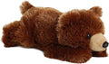 Aurora® Adorable Mini Flopsie™ Grizzly Bear Stuffed Animal - Mini Companions Ready for Playful Adventures - for Kids All Ages, Toddlers, Adults, and Families - Brown 9 Inches