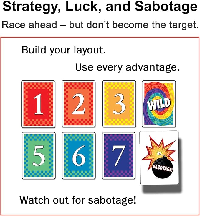 Elimino Family Card Game – Fast & Simple Gameplay that Brings Everyone Together | Easy to Learn, Ages 7+, Great for Kids, Parents & Grandparents