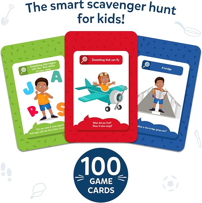Skillmatics Indoor & Travel Scavenger Hunt Card Game - Found It, Educational Game Collections, Gifts for Kids, Boys, Girls and Families, for Ages 4, 5, 6, 7, Perfect for Home, School, Playdates