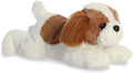 Aurora® Adorable Flopsie™ Stella Shih Tzu™ Stuffed Animal - Used to Create Imaginative Play Adventures - Perfect for Birthdays, Kids and Adults, All Ages - White 12 Inches