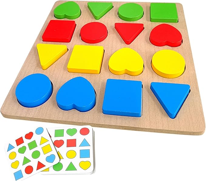 Wooden Dementia Activities for Seniors,Alzheimers Products for Elderly,Puzzles Gifts and Games to Keep Older Adults Cognitive and Busy
