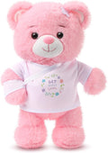 Deekin Get Well Soon Gifts for Kids Injured Recovery Bear Stuffed Animal Gifts Bear for Kids Adult with Broken Arm After Surgery Soft Bandage Plush 10 Inches(Pink,Arm Injury)