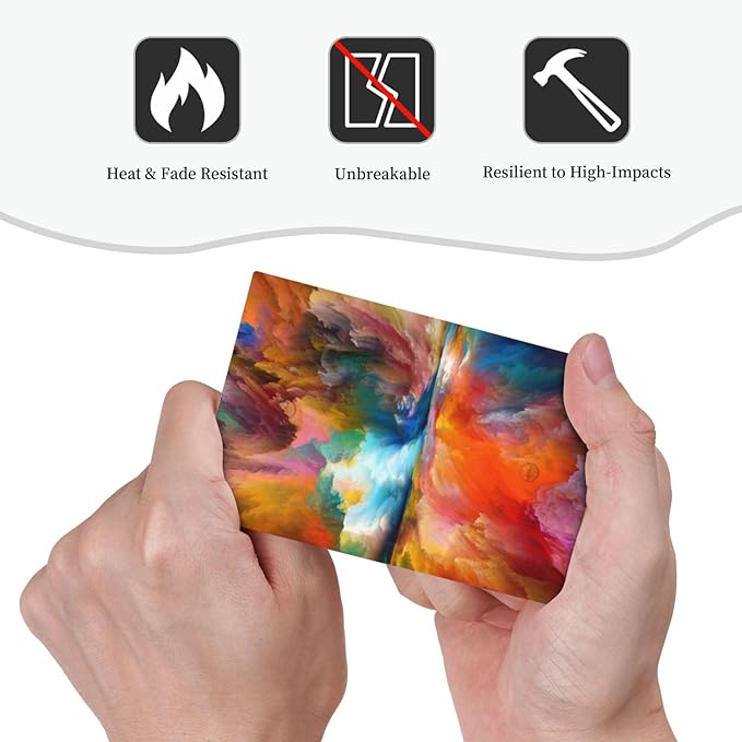 Light Switch Cover Plate Iridescent Abstract Colorful Clouds Wall Plate Cover 1 Gang Rainbow Blank No Device Decorative Outlet Covers Electrical Switchplate for Bathroom Home Decor