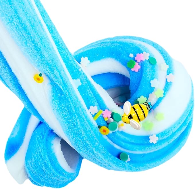 Slime Kit 12 Pack - 4 Jelly Cube Crunchy, 4 Butter, 4 Cloud Slime - Soft Stretchy Stress Relief Toy for Kids, Birthday Party Favors for Boys & Girls, Halloween, Classroom, Easter & Treat Bags