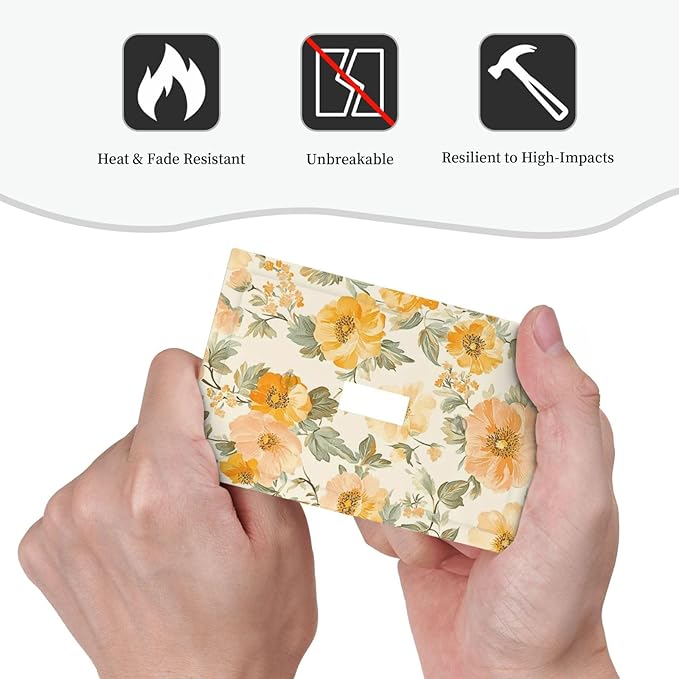 Decorative Light Switch Cover Plate Vintage Floral Pastel Flower Pattern 1 Gang Single Toggle Wall Plate Electrical Outlet Covers Decorate Switch Plate Cover for Bedroom Cabin Decor