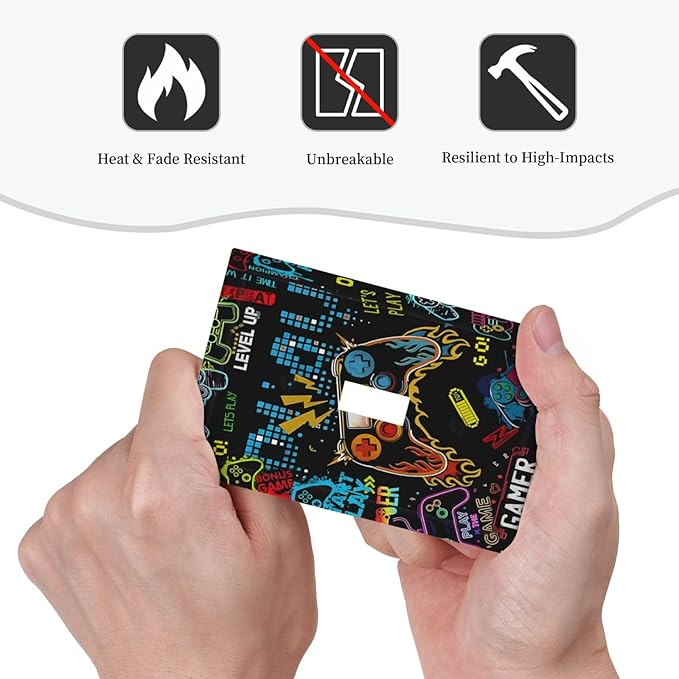 Gamer Video Game Themed Cool Controller Print Decorative Light Switch Cover 1 Gang Single Toggle Device Electrical Faceplate Switchplates Decorator Outlet Wall Plate for Kids Room Office Decor