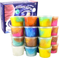 Galaxy Slime Kit 40 PCS, Kids Party Favors, Gift Exchange, Non-Sticky, Non-Toxic and Mess-Free, Goodie Bag Stuffers, Sensory Toys for Boys Girls, (8 Style)