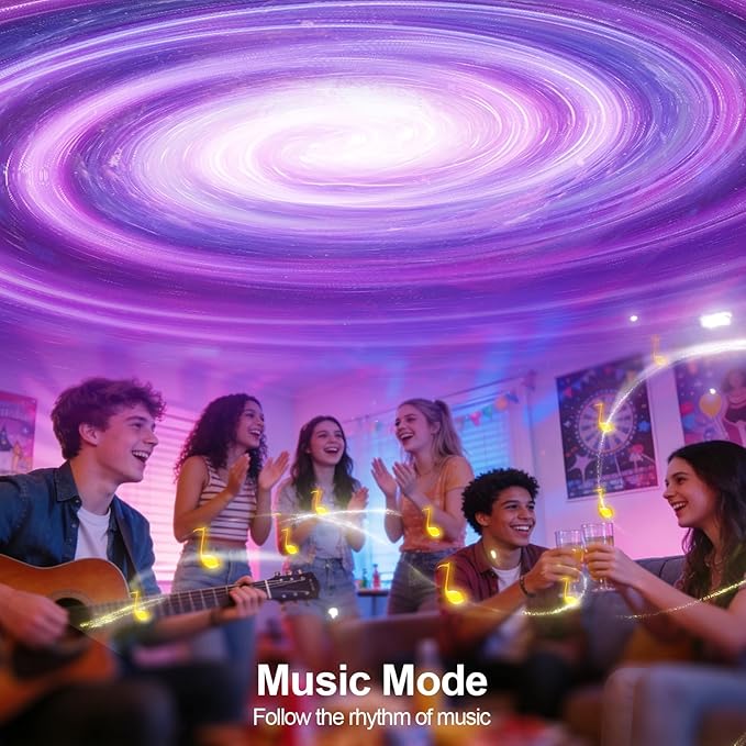 3 in 1 Light Projector for Room Decor Aesthetic, Northern Lights Projector, Ocean Lamp & Galaxy Projector for Bedroom Decor, Valentine's Day Gifts for Adults Teen Girl Gifts Ambient Lighting