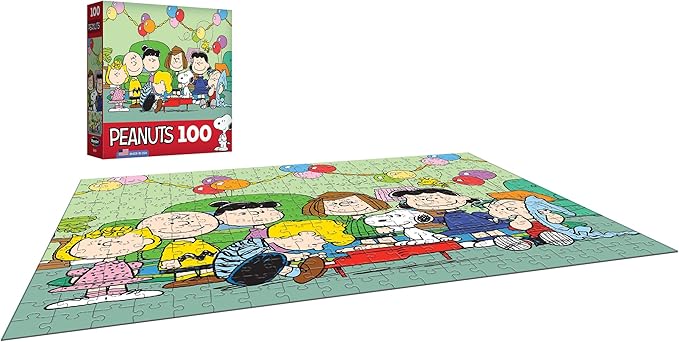 RoseArt - Peanuts - 100 Piece Jigsaw Puzzle for Kids and Adults