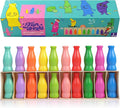 Foleto Bottle Flip Challenge Game, Color Match Interactive Sorting Toy with 20 ABS Bottles, Dual-Mode Brain Training Game Portable Party Family Group Challenge