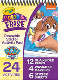 Crayola PAW Patrol Sticker Activity Pad, 12 PAW Patrol Coloring Pages, 100+ Stickers, Travel Activity, PAW Patrol Toys, Toddler Gifts