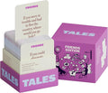 TALES 150 Conversation Cards, Friends Edition, Fun Friend Games for Adults, Teens, Kids, Perfect for Parties, Game Nights, Gifts & Gatherings, Conversations with Friends, Meaningful Connections