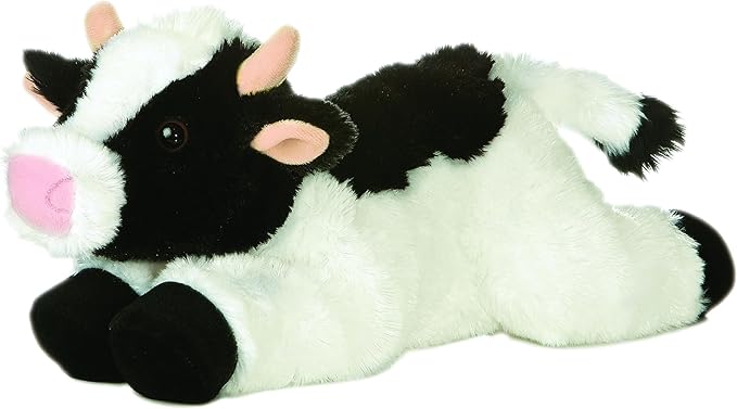 Aurora® Adorable Flopsie™ May Bell™ Stuffed Animal - Used to Create Imaginative Play Adventures - Perfect for Birthdays, Kids and Adults, All Ages - White 12 Inches