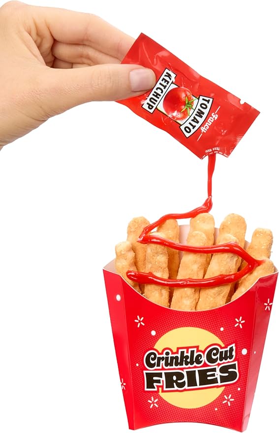 French Fries DIY Slime Kit - Unboxing Ingredients to Make, Smash, and Stretch Your Food Slime, Ages 8+