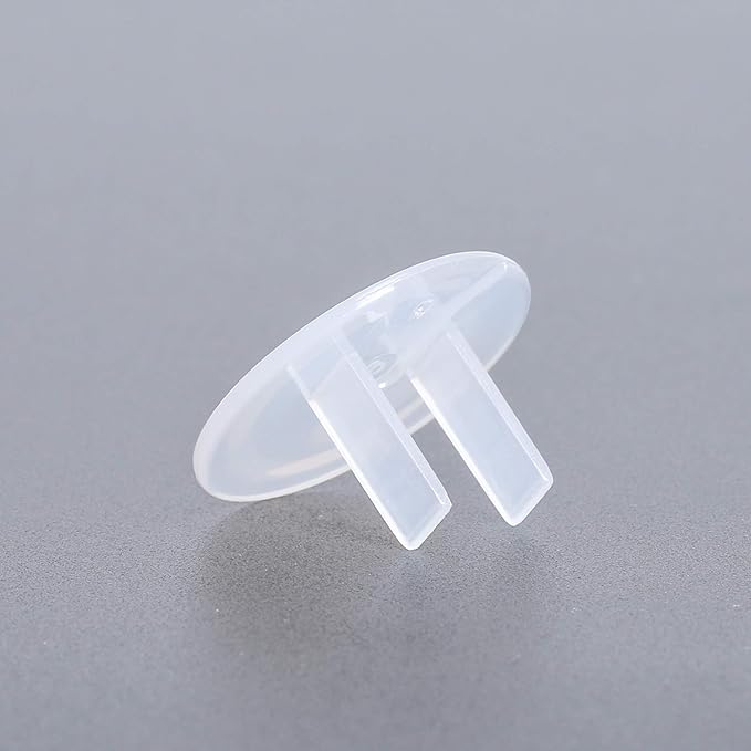 Vmaisi 38 Pieces Clear Outlet Covers Baby Proofing - Electrical Safety ChildProof Plug Protector - (Clear, 38 Pack)