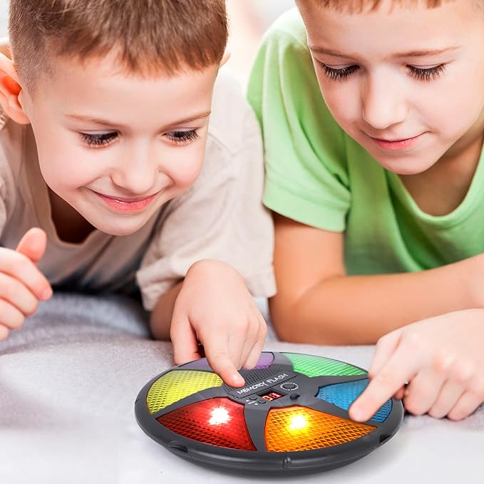 Point Games Handheld Memory Game, Kids Electronic Games, Sequence Fun for Kids with Lights & Sounds, Brain Challenge for Boys & Girls Ages 8+