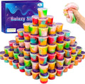 68 Pack Galaxy Slime Kit, Mini Bulk Easter Slime Party Favors, Valentines Day Birthday Gift, Goodie Bag Stuffers, Classroom Reward for Kids Girls Boys 8-12, Valentine Halloween Christmas Slime Toys