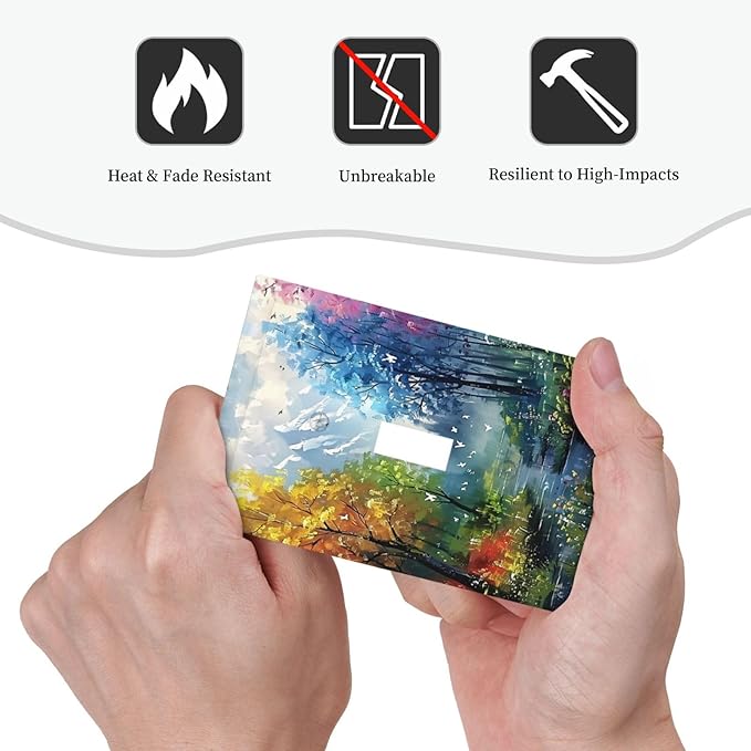 Colorful Forest Snow Mountain River Oil Painting Style Decorative Light Switch Cover 1 Gang Single Toggle Device Electrical Faceplate Switchplates Decorator Outlet Wall Plate for Bedroom Living Room