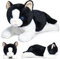 Wepop 5lbs Weighted Stuffed Animals, 24in Big Cat Plush Weighted Stuffed Animal, Cuddle Plushie Pillows Gifts for Kids, Adults, Boys and Girls