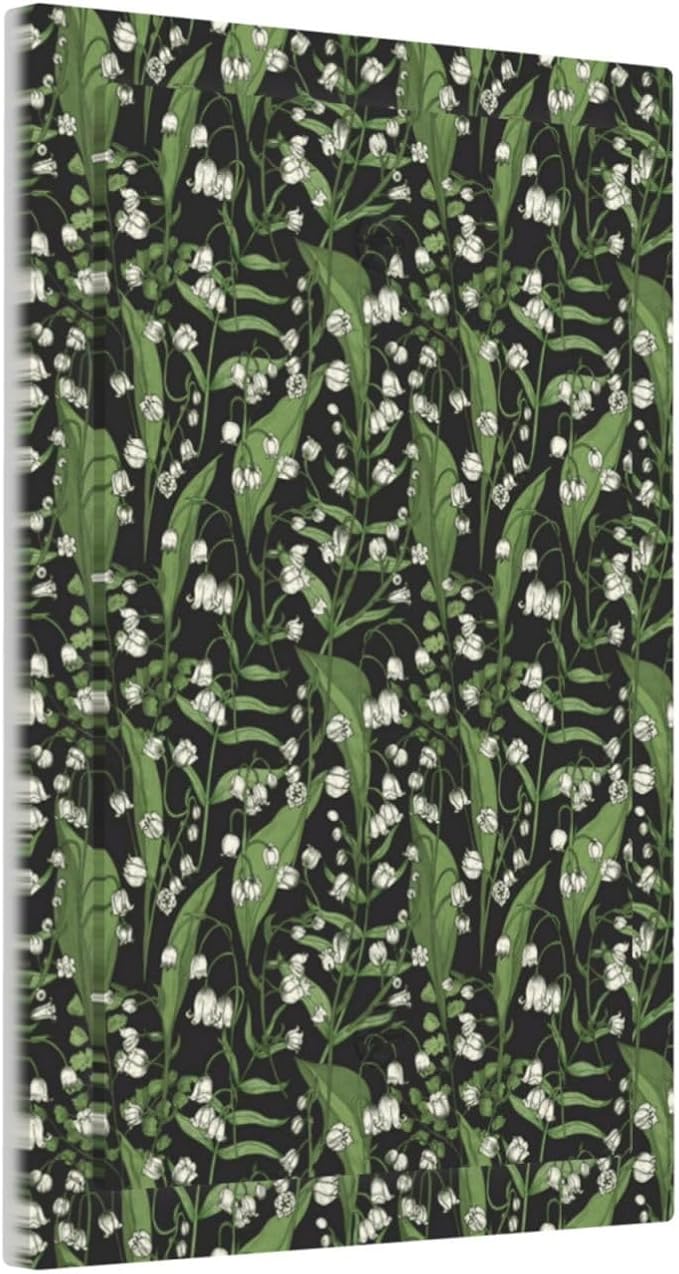 Boho Floral Green Leaves White Flowers Light Switch Cover Plate 1 Gang No Device Blank Electrical Wall Plates Faceplate Decorative Switch Plate for Farmhouse Bed Room Decor