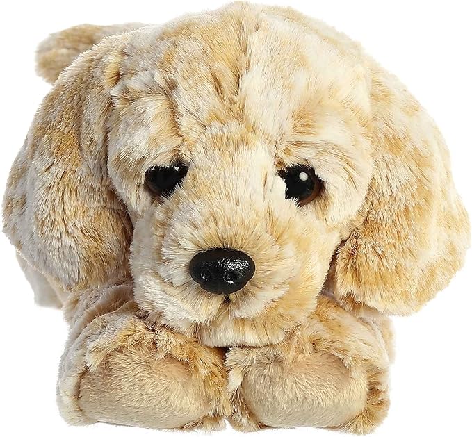 Aurora® Adorable Flopsie™ Rusty Retriever™ Stuffed Animal - Used to Create Imaginative Play Adventures - Perfect for Birthdays, Kids and Adults, All Ages - Brown 11 Inches