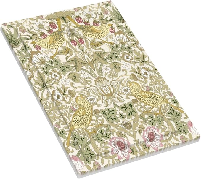 William Morris Vintage Strawberry Bird Botanical Light Switch Cover Plate 1 Gang No Device Blank Electrical Wall Plates Faceplate Decorative Switch Plate Covers for Farmhouse Home Decor