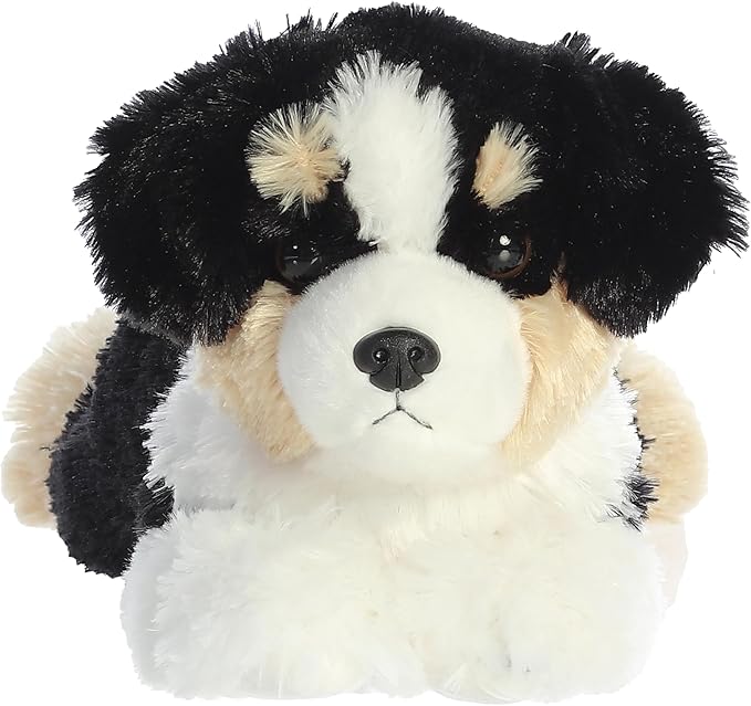 Aurora® Adorable Flopsie™ Auzzie™ Stuffed Animal - Used to Create Imaginative Play Adventures - Perfect for Birthdays, Kids and Adults, All Ages - Black 12 Inches
