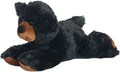 Aurora® Adorable Mini Flopsie™ Sullivan™ Stuffed Animal - Mini Companions Ready for Playful Adventures - for Kids All Ages, Toddlers, Adults, and Families - Black 8 Inches