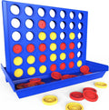 Pup Go Big Size 4 in a Row Game for Kids Ages 3 for Boys Girls Teens, Family Tabletop Games Indoor & Outdoor for Yard, Lawn, Camping, Party, Foldable Design with 6 Spare Discs