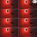 Sujeet Night Light, Night Lights Plug into Wall 8-Pack, Nightlight Plug in Night Light, Dusk to Dawn Night Lamp Led (Red)